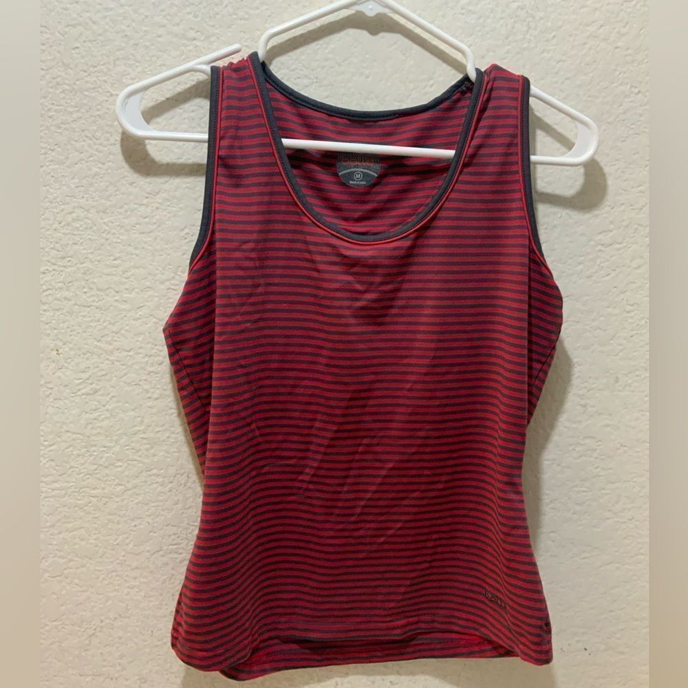 Bolle Women's  Stripe red Tank Top Size M